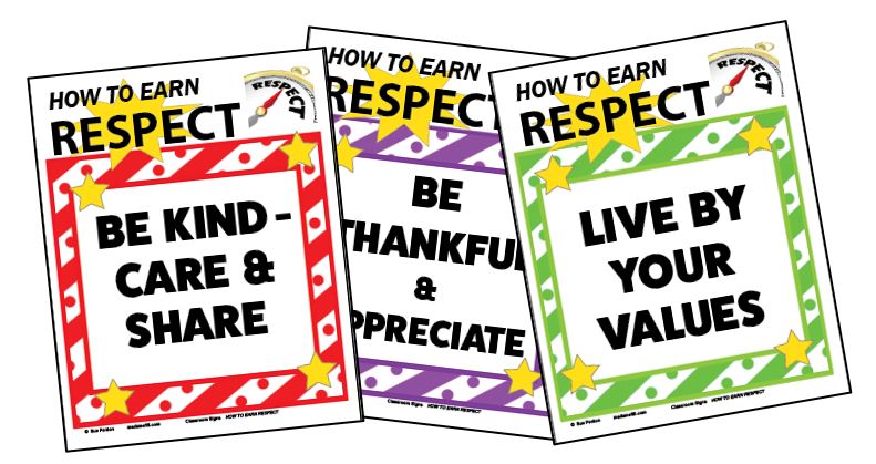 How to Earn Respect - Click Image to Close